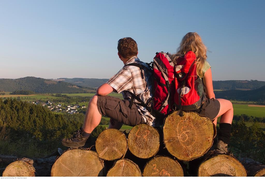 Forellenhof Poggel Eslohe Exteriér fotografie